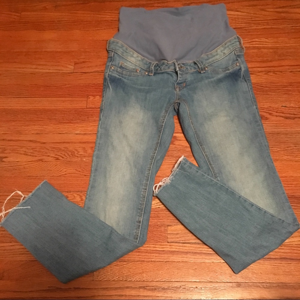 H&M Mama skinny maternity jeans US Size 6